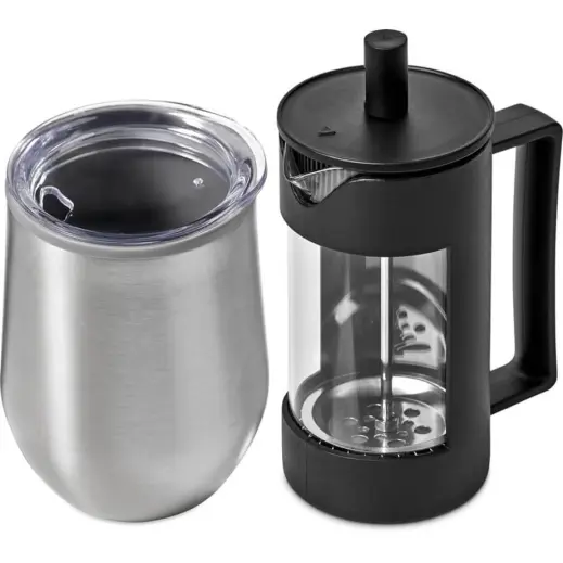 Serendipio Madison Coffee Set Silver